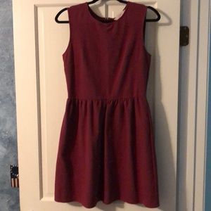 Burgundy Dress